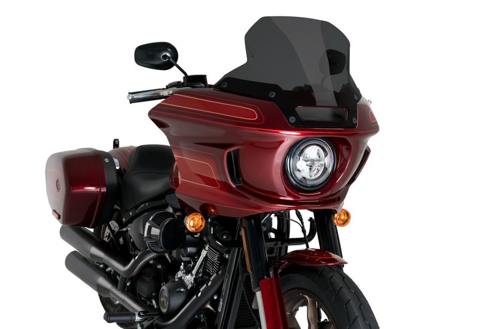 PUIG 21366F High-Road Touring   passend fuer HARLEY DAVIDSON SOFTAIL LOW RIDER ST FXLRST Stark getönt