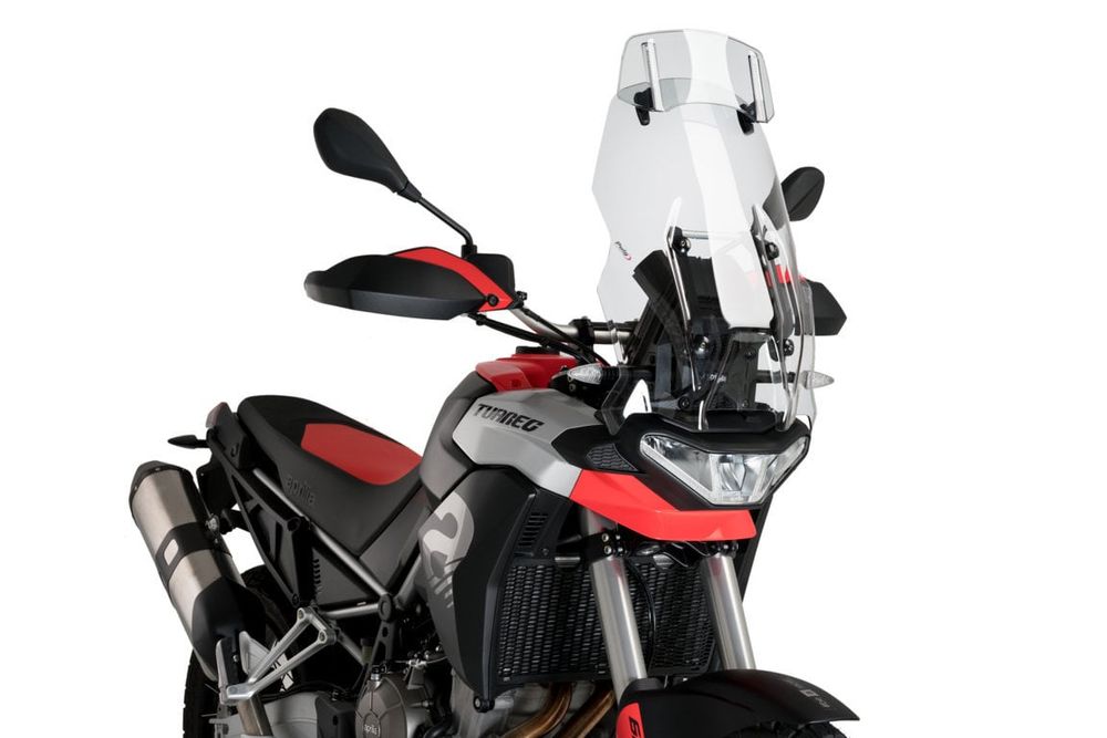 PUIG 21183W Tourenscheibe mit Spoilerscheibe  passend fuer APRILIA TUAREG 660 Transparent