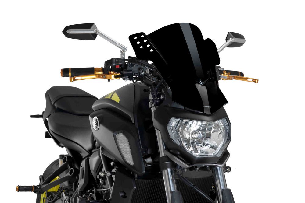 PUIG 6894N Rafale  passend fuer YAMAHA MT-09 Schwarz