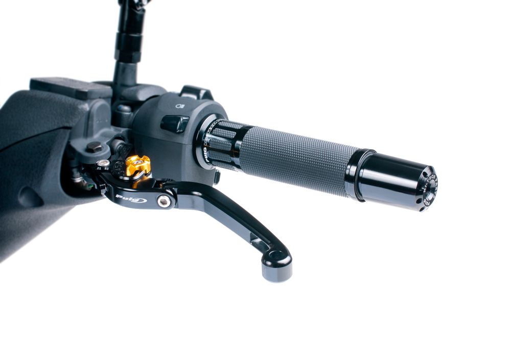 PUIG 5879N Racing Griffe  passend fuer KAWASAKI KLE500 Schwarz