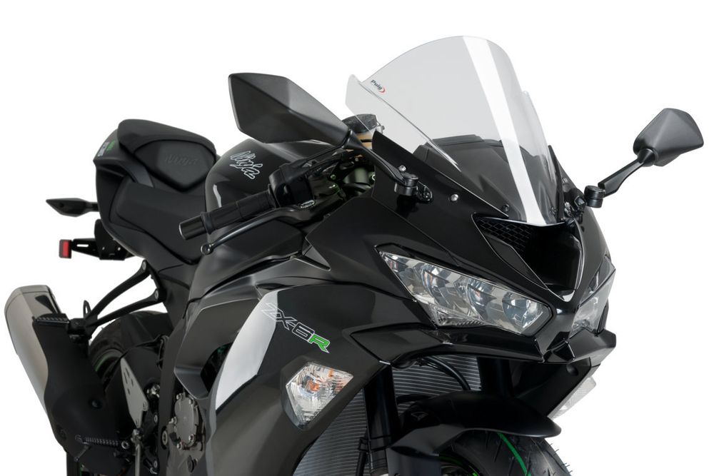 PUIG 3177W Z-Racing Scheibe  passend fuer KAWASAKI ZX-6R NINJA Transparent