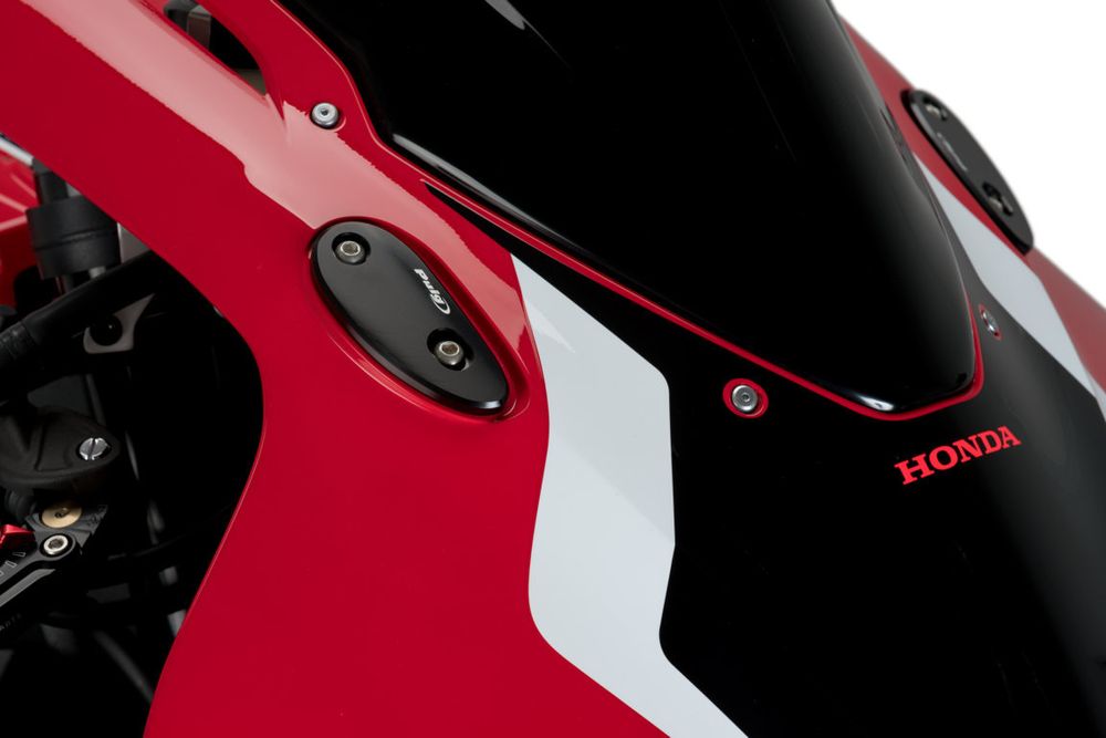 PUIG 3843N Rückspiegel Kappen  passend fuer HONDA CBR1000RR FIREBLADE SP Schwarz
