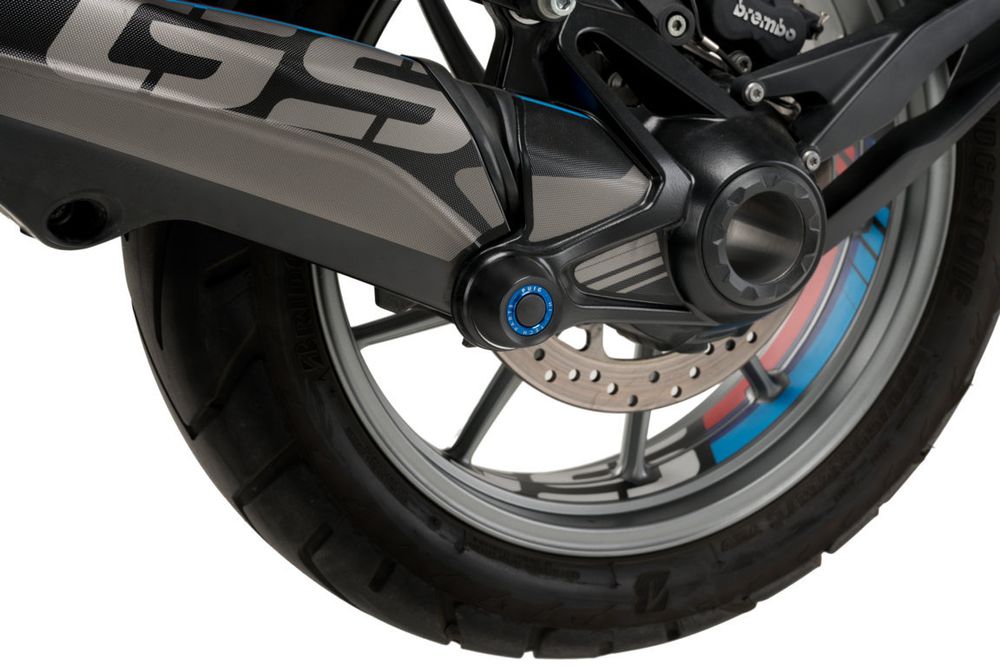 PUIG 20153N Schwingenschutzkit Aufkleber  passend fuer BMW R1200GS Schwarz