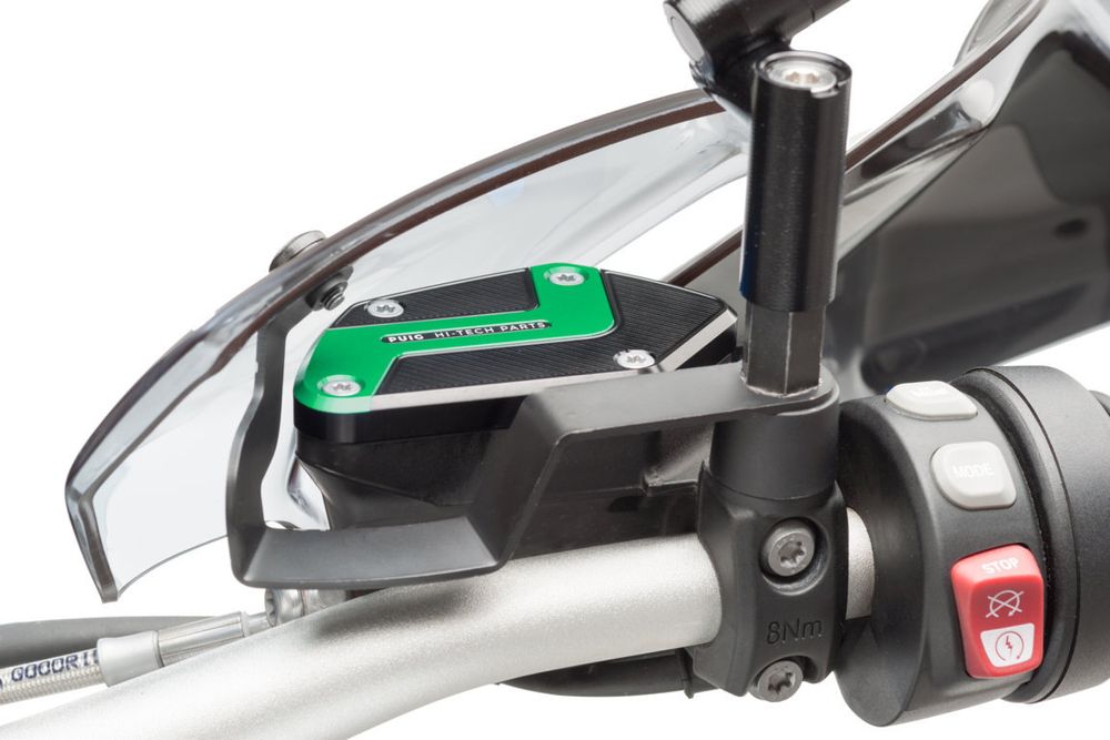 PUIG 9282V Kupplungsflüssigkeitsbehälterdeckel  passend fuer BMW R1200GS Grün