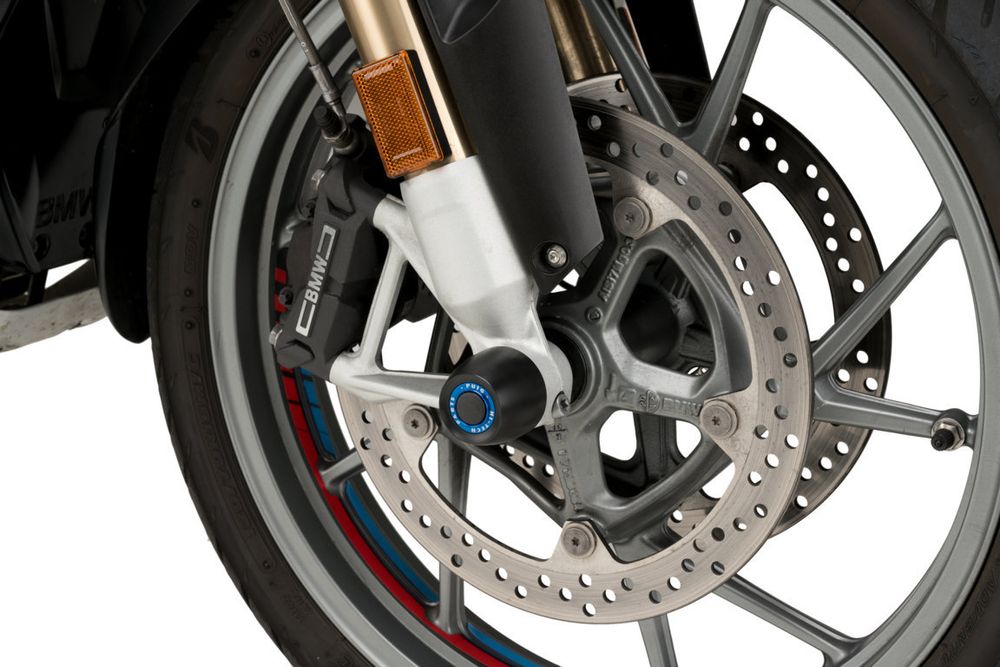 PUIG 20106N Vorderachsregler PHB19  passend fuer BMW R1200GS Schwarz