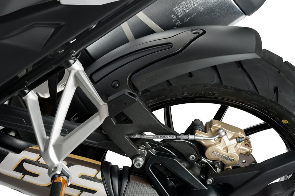PUIG 1947J Hinterradabdeckungen   passend fuer BMW R1200GS Mattschwarz