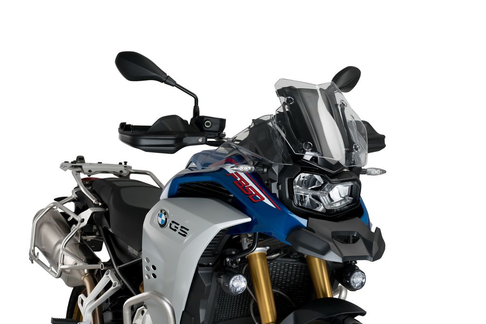 PUIG 3689N E.R.S. (Elektronisches Regulierungsystem für Scheiben)  passend fuer BMW F850GS ADVENTURE Schwarz