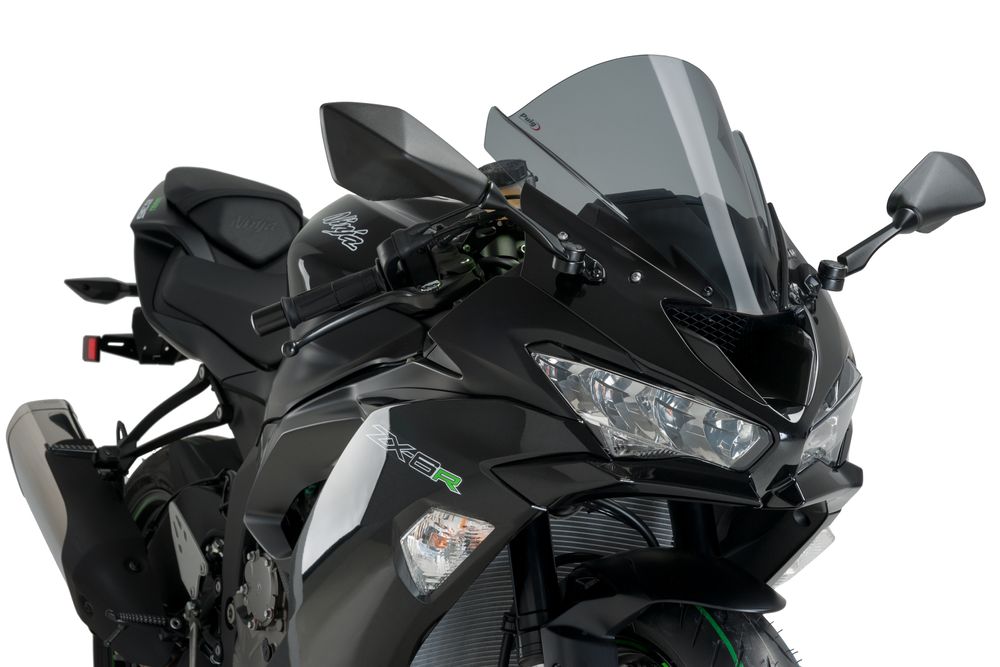 PUIG 3177F Z-Racing Scheibe  passend fuer KAWASAKI ZX-6R NINJA Stark getönt