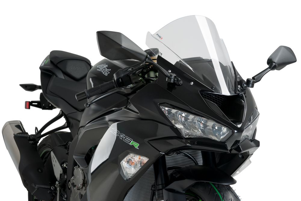 PUIG 3177W Z-Racing Scheibe  passend fuer KAWASAKI ZX-6R NINJA Transparent