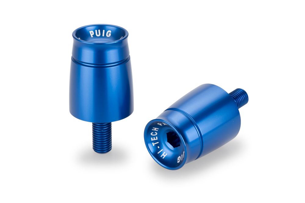 PUIG 21968A Lenkerenden Sport  passend fuer SUZUKI DL800 V-STROM TECH Blau