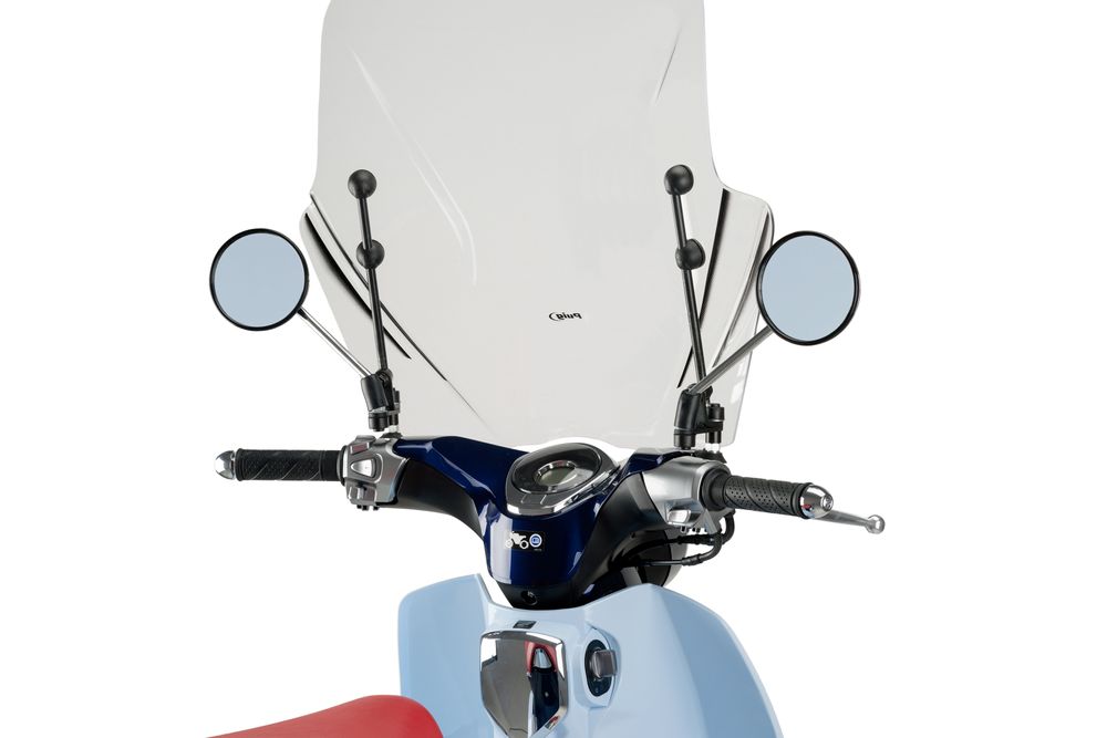 PUIG 3492W T.X.  passend fuer HONDA SUPER CUB C125 Transparent