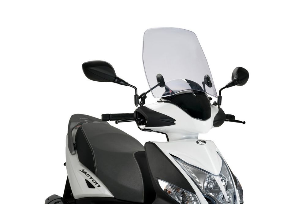 PUIG 20529W Rollerscheibe Trafic  passend fuer KYMCO AGILITY 50 CITY 4T Transparent