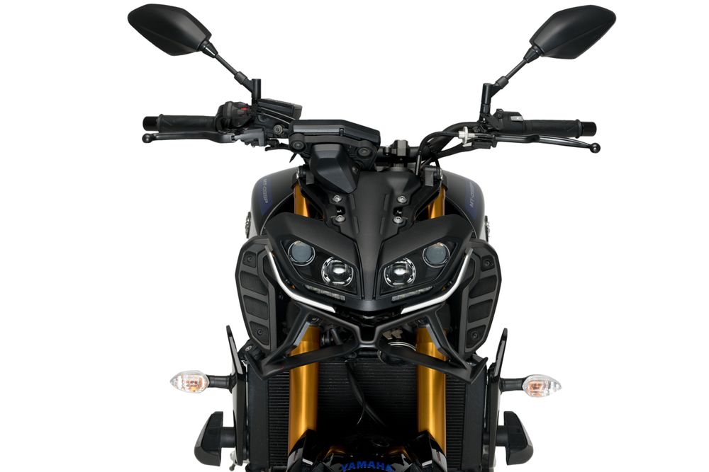 PUIG 3482J Naked Front Spoiler  passend fuer YAMAHA MT-09 Mattschwarz