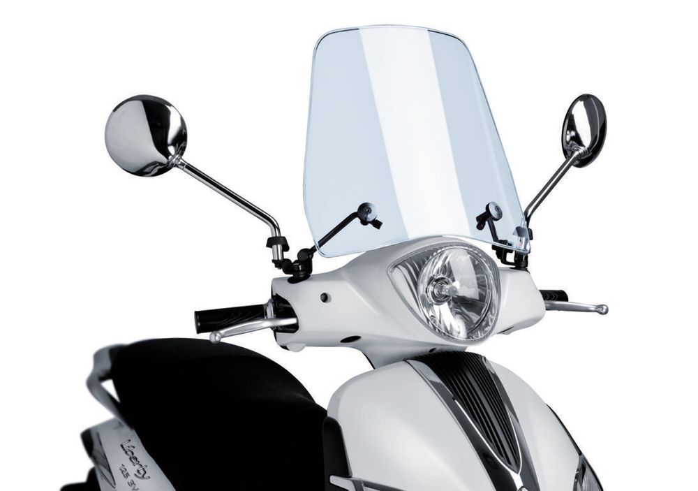 PUIG 8469W Rollerscheibe Urban  passend fuer PIAGGIO LIBERTY 50 Transparent