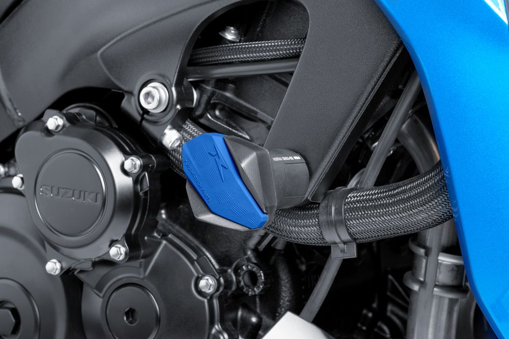 PUIG 6378A Sturzpads R12  passend fuer HYOSUNG GT650R Blau