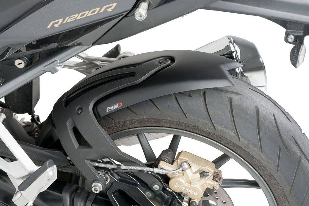 PUIG 3503J Hinterradabdeckungen   passend fuer BMW R1200R Mattschwarz
