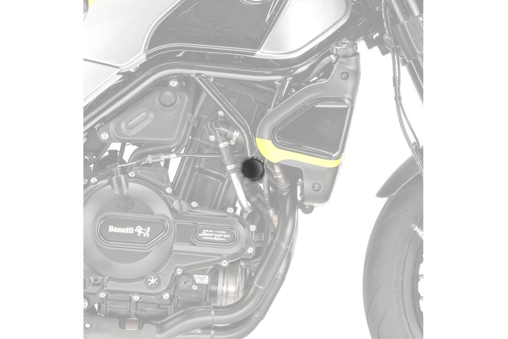 PUIG 3520N Verkleidungsaufsätzte  passend fuer BENELLI LEONCINO 500 Schwarz