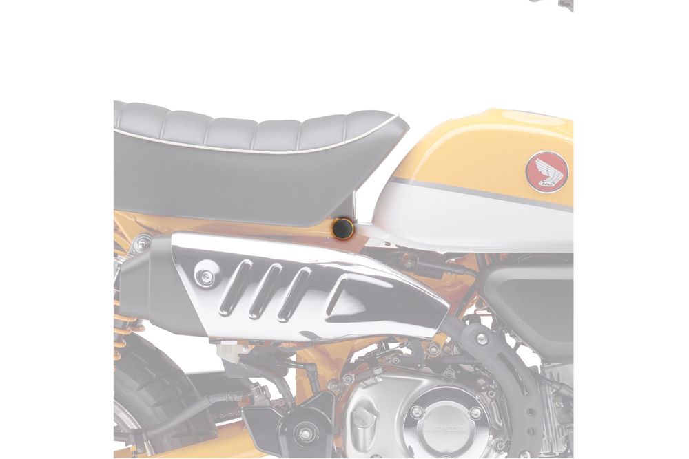 PUIG 3523N Verkleidungsaufsätzte  passend fuer HONDA MONKEY 125 Schwarz