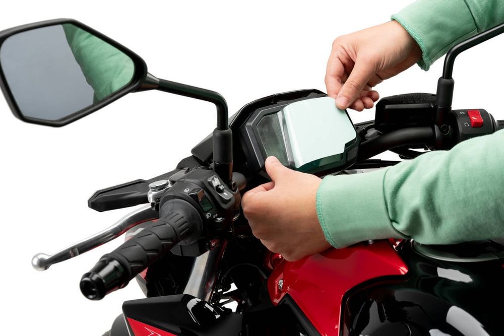 PUIG 21758W Protektor Dashboard  passend fuer KAWASAKI NINJA H2 SX Transparent