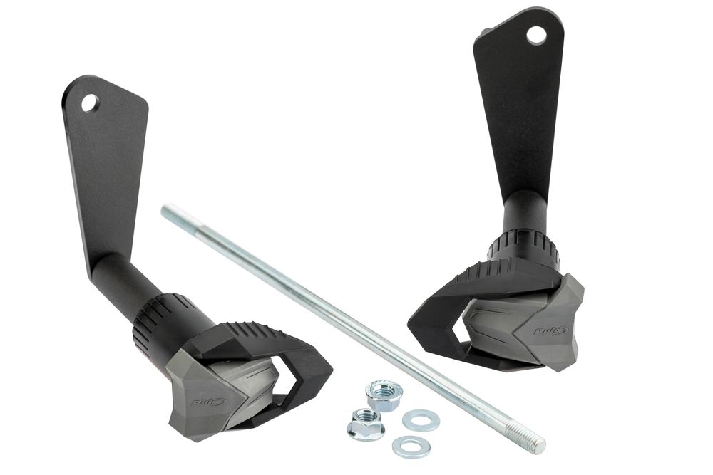 PUIG 3538N Sturzpads R19  passend fuer KAWASAKI NINJA 125 Schwarz