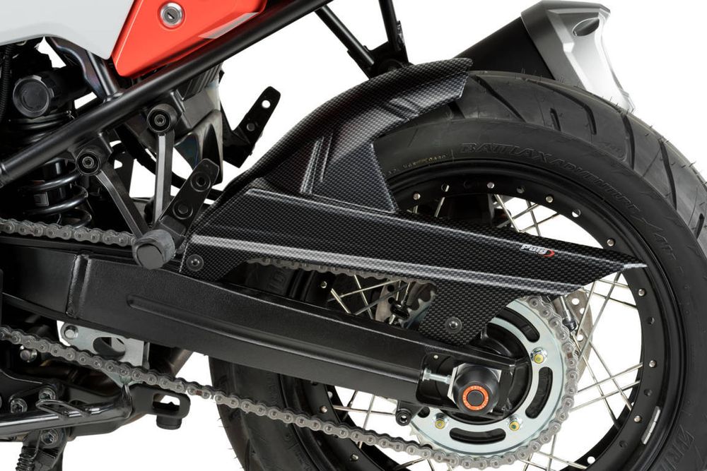 PUIG 6477C Hinterradabdeckungen   passend fuer SUZUKI DL1000 V-STROM Carbon look