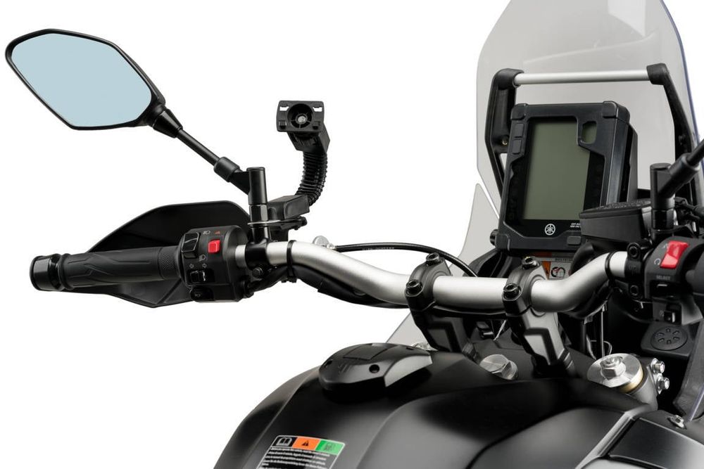 PUIG 3532N Halterunge für Handys und Schutzhülle  passend fuer GILERA RUNNER Schwarz