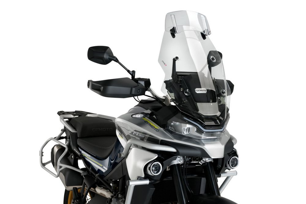 PUIG 21595H Tourenscheibe mit Spoilerscheibe  passend fuer CFMOTO 800MT SPORT Getönt
