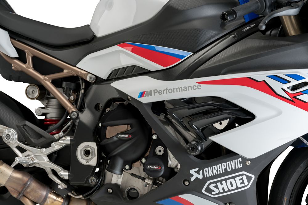 PUIG 21503N Motorschutzhauben Track für Championship  passend fuer BMW S1000RR Schwarz