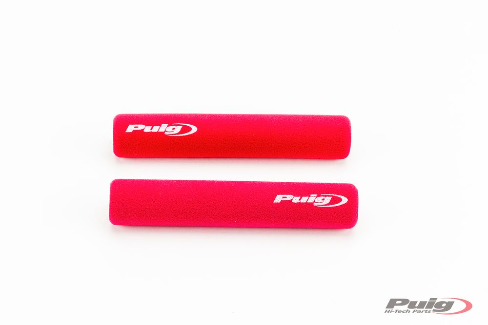 PUIG 7778R Set Thermischer Schaum Anti-Vibration  passend fuer UNIVERSAL UNIVERSAL Rot