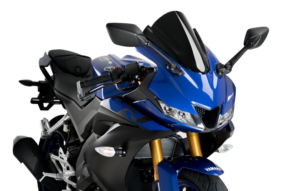 PUIG 3619N Z-Racing Scheibe  passend fuer YAMAHA YZF-R125 Schwarz