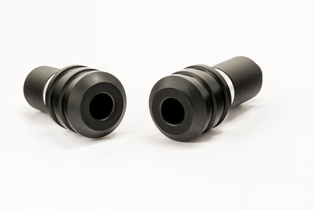 PUIG 3627N Sturzpads Vintage  passend fuer TRIUMPH STREET SCRAMBLER Schwarz