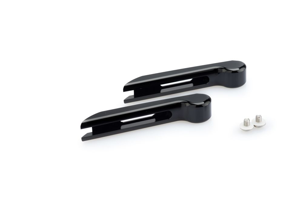 PUIG 3700N Hebel 3.0.  passend fuer KAWASAKI KLE500 Schwarz