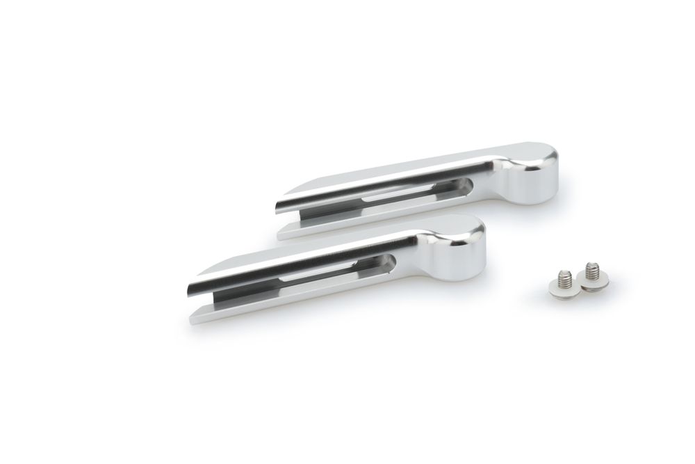 PUIG 3700P Hebel 3.0.  passend fuer KAWASAKI KLE500 Silber