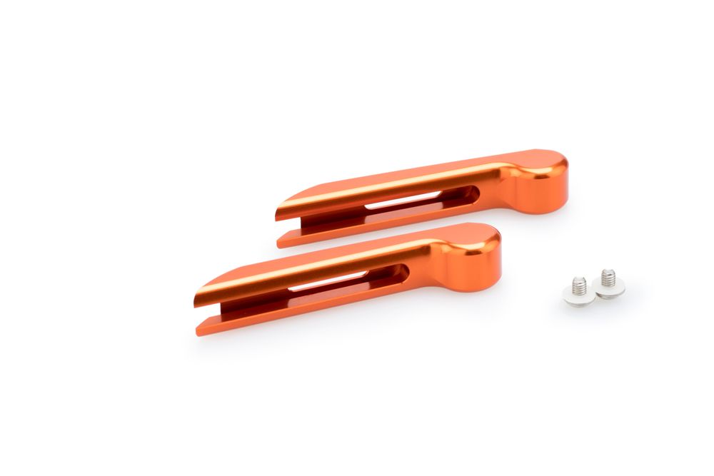 PUIG 3700T Hebel 3.0.  passend fuer KAWASAKI KLE500 Orange