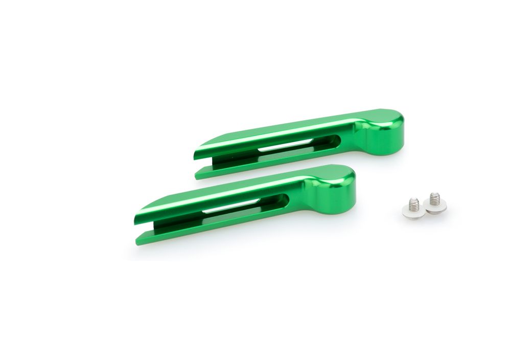PUIG 3700V Hebel 3.0.  passend fuer KAWASAKI KLE500 Grün