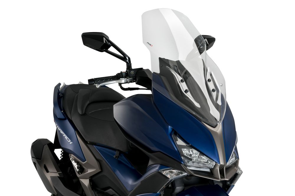 PUIG 3757W Windschutzscheibe V-Tech Line Touring  passend fuer KYMCO XCITING S 400 Transparent