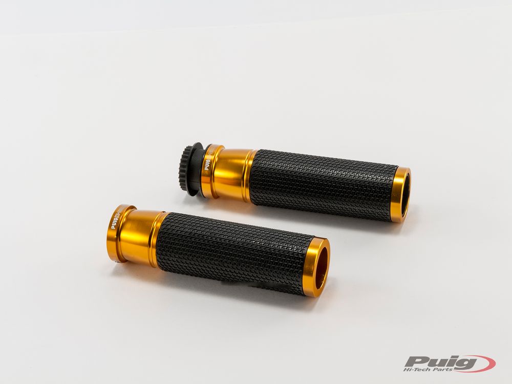PUIG 3553O Ascent Griffe  passend fuer KAWASAKI KLE500 Gold