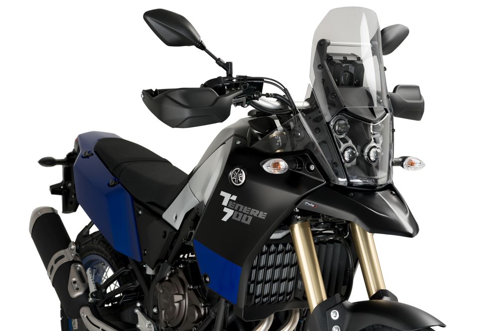 PUIG 3806J Vorkotflügel Erweiterung  passend fuer YAMAHA TENERE 700 RALLY EDITION Mattschwarz
