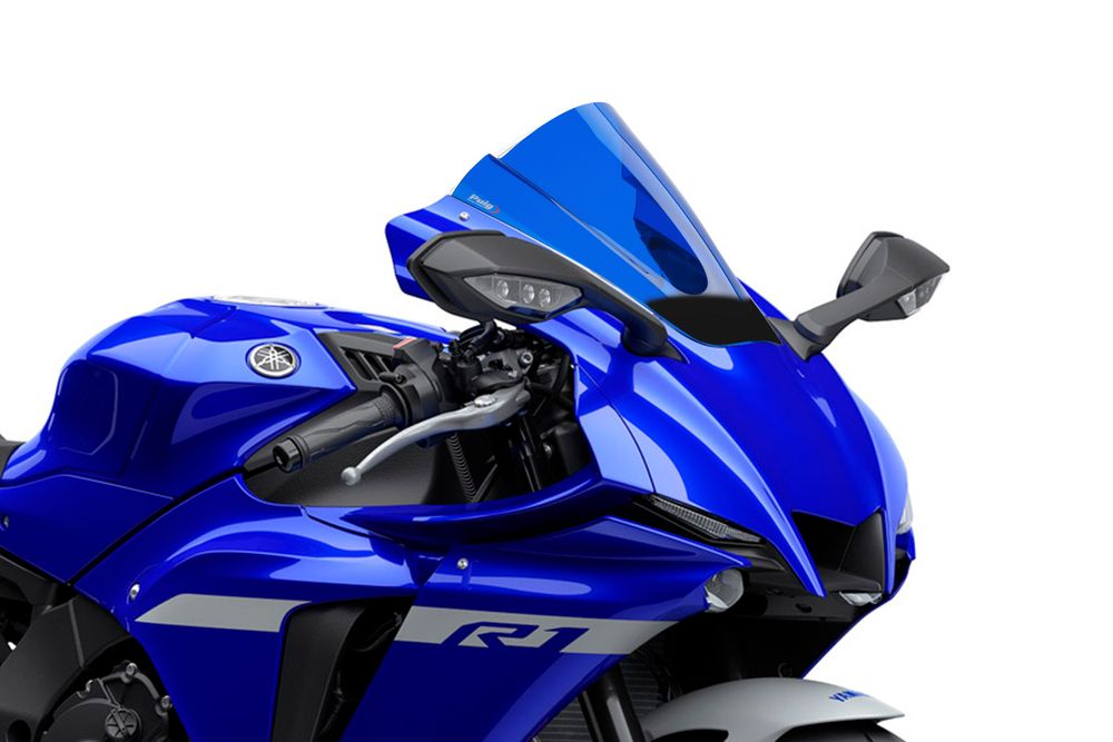 PUIG 3826A Z-Racing Scheibe  passend fuer YAMAHA YZF-R1 Blau