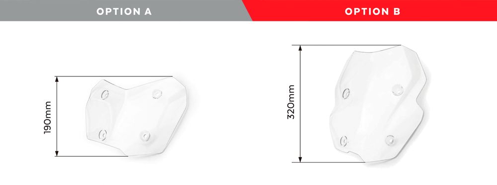 PUIG 3832H Tourenscheibe mit Spoilerscheibe  passend fuer BMW F850GS Getönt