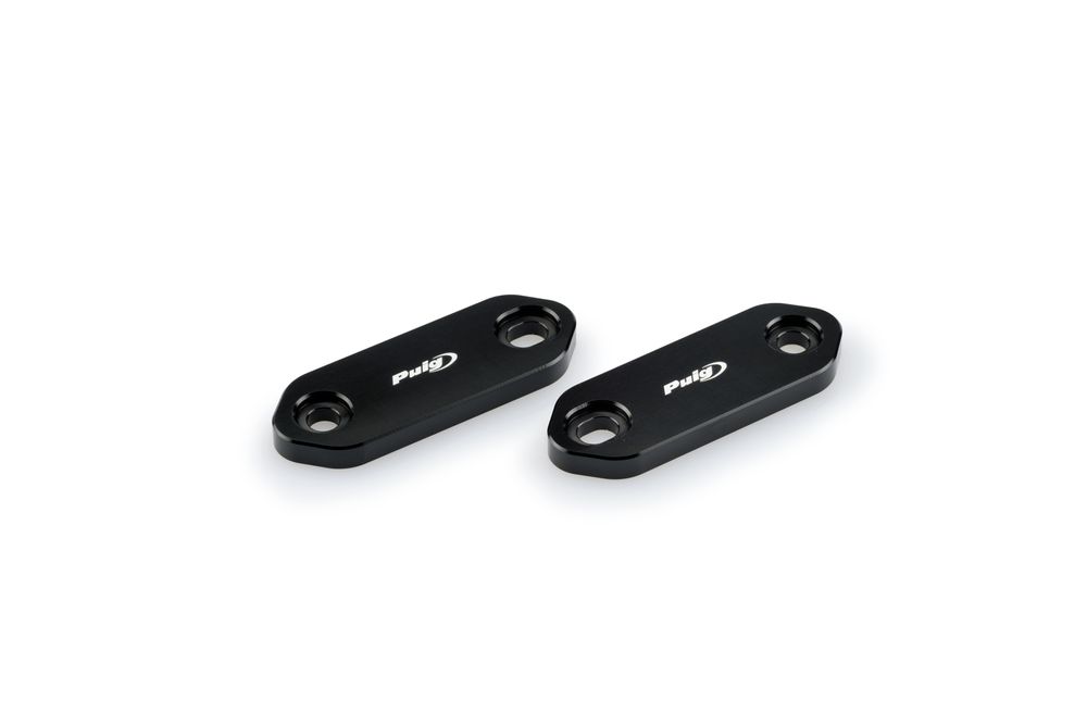 PUIG 3859N Rückspiegel Kappen  passend fuer KAWASAKI NINJA 400 Schwarz
