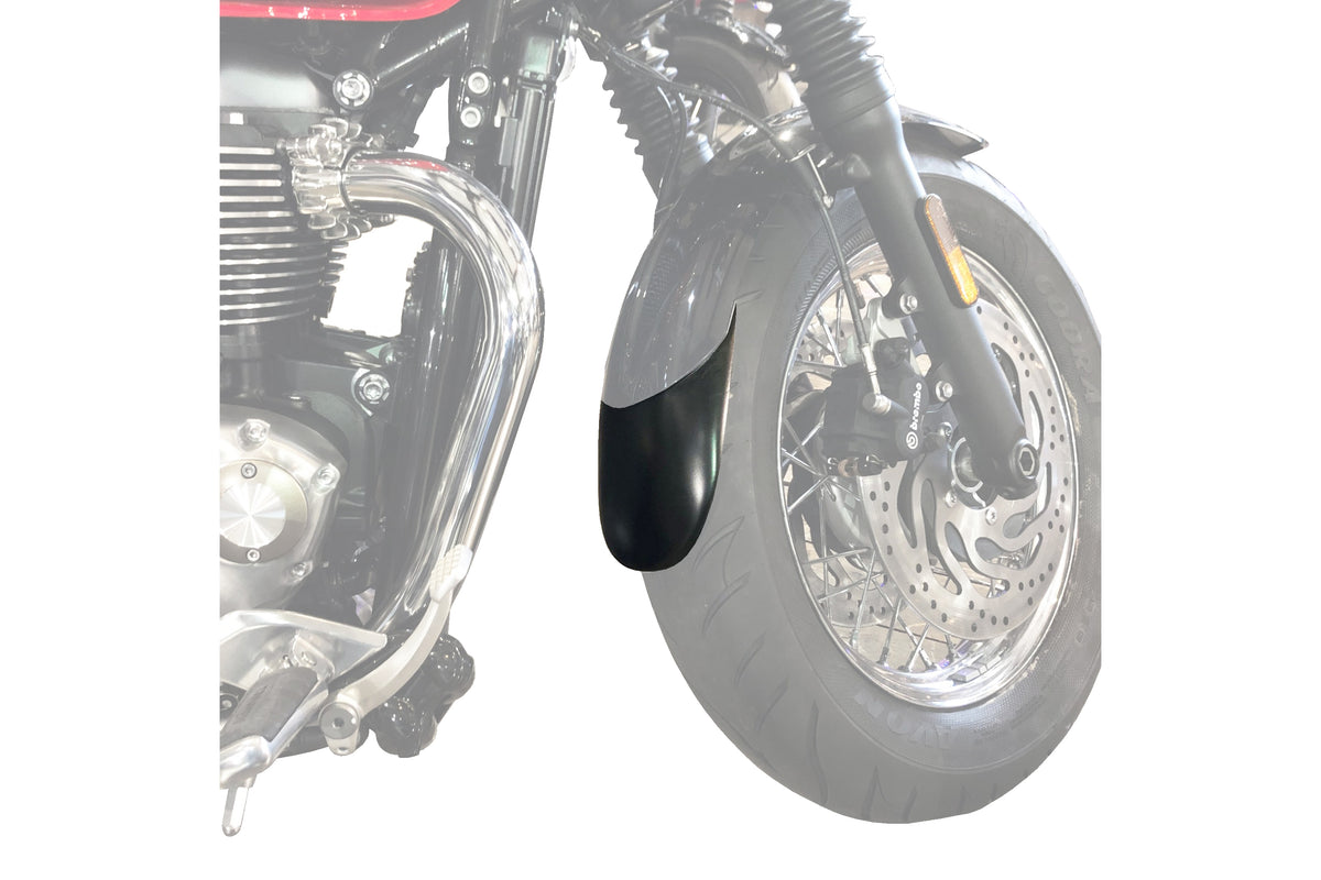 PUIG 3899N Verlängerung des vorderen Schutzblechs  passend fuer TRIUMPH SPEEDMASTER Schwarz