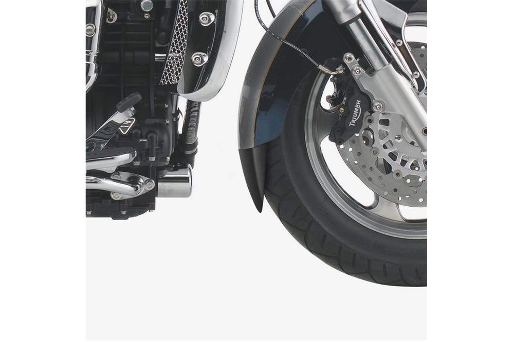 PUIG 3902N Verlängerung des vorderen Schutzblechs  passend fuer TRIUMPH ROCKET III CLASSIC Schwarz