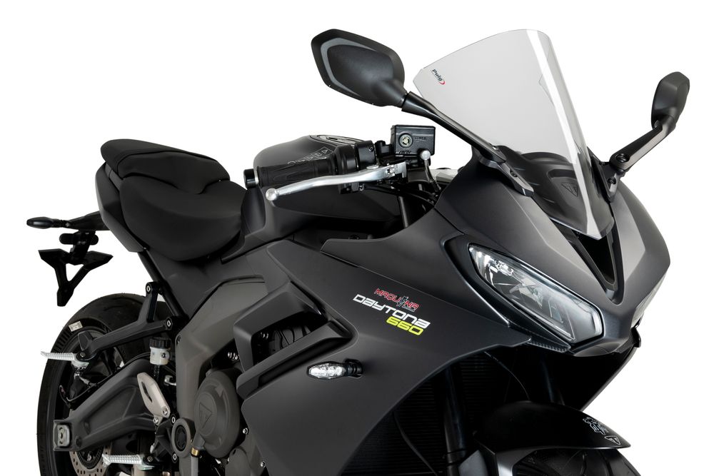PUIG 22085W R-Racer Scheibe  passend fuer TRIUMPH DAYTONA 660 Transparent