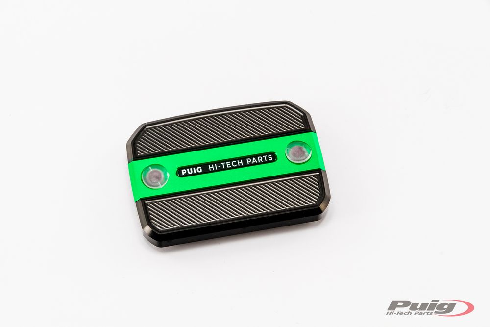PUIG 9499V Vorderer Bremsflüssigkeitsbehälterdeckel  passend fuer DUCATI MONSTER 696 Grün