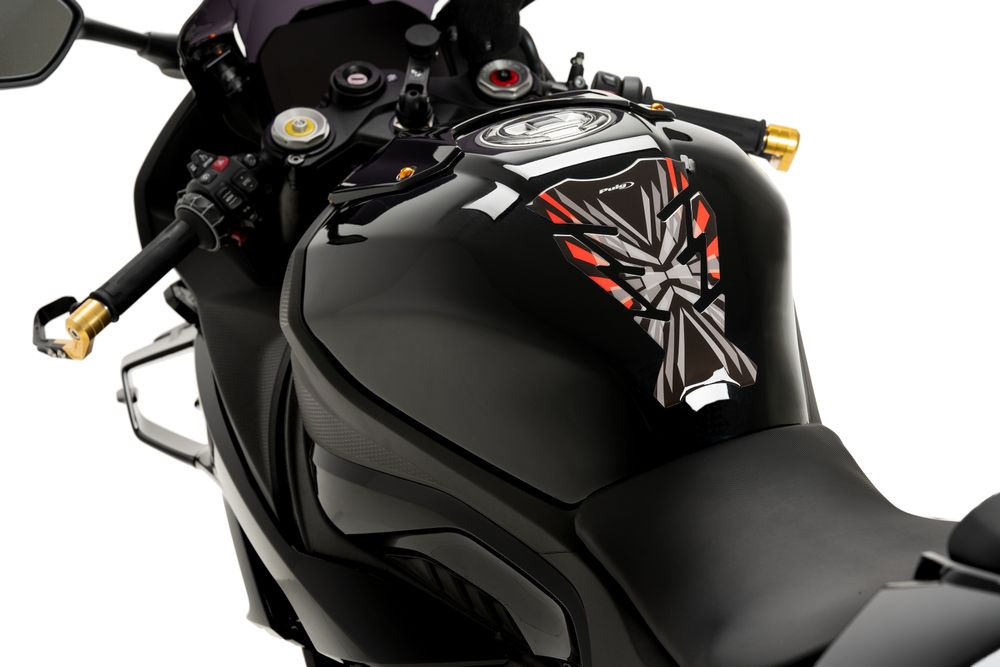 PUIG 21752R Challenge Tankschutz  passend fuer HONDA NT650V DEAUVILLE Rot