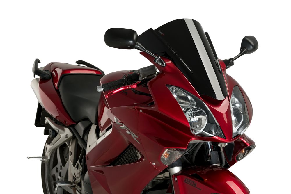 PUIG 1097N Racingscheibe  passend fuer HONDA VFR800 Schwarz