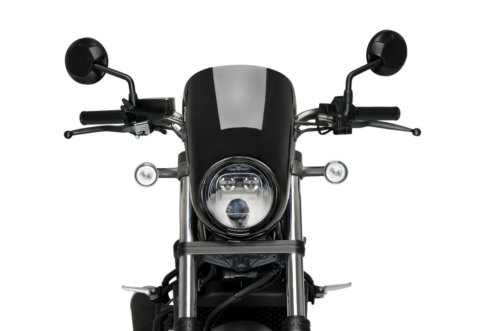 PUIG 21088N Anarchy  passend fuer HONDA CMX 500 REBEL Schwarz