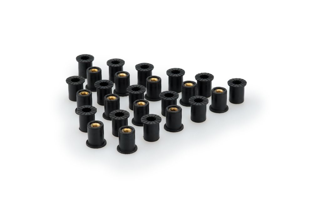 PUIG 1887N Silentblocks  passend fuer UNIVERSAL UNIVERSAL Schwarz