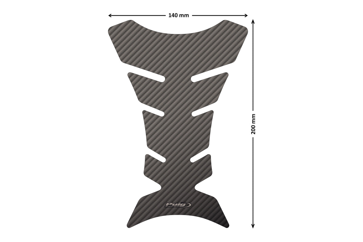 PUIG 4051C Performance Tankprotektor  passend fuer HONDA NT650V DEAUVILLE Carbon look